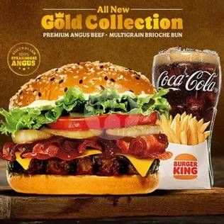 Promo Harga Burger King Paket BBQ Angus Burger Medium  - Burger King