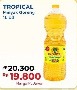 Promo Harga Tropical Minyak Goreng 1000 ml - Indomaret