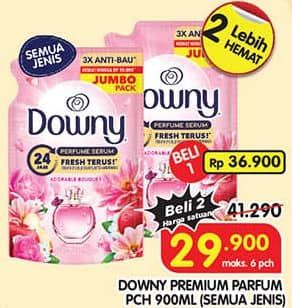 Promo Harga Downy Premium Parfum All Variants 900 ml - Superindo