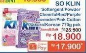 Promo Harga SO KLIN Softergent Cheerful Red, Purple Lavender, Soft Sakura, Korean Camellia 770 gr - Indomaret