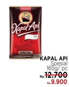 Promo Harga Kapal Api Kopi Bubuk Special 165 gr - LotteMart