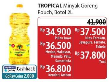 Promo Harga Tropical Minyak Goreng Pouch/Botol  - Alfamidi