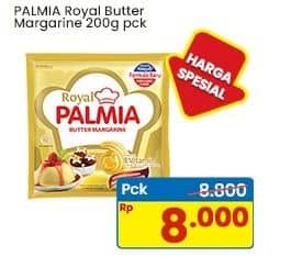 Promo Harga Palmia Royal Butter Margarine 200 gr - Indomaret