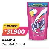 Promo Harga VANISH Penghilang Noda Cair Pink 750 ml - Alfamart