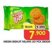 Promo Harga NISSIN Coconut Biscuits 280 gr - Superindo