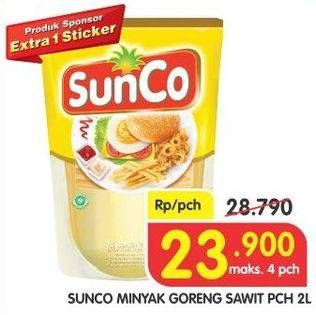 Promo Harga SUNCO Minyak Goreng 2 ltr - Superindo