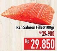 Promo Harga Salmon Fillet Trout per 100 gr - Hypermart