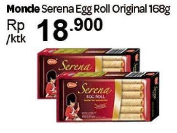 Promo Harga MONDE Serena Egg Roll Original 168 gr - Carrefour