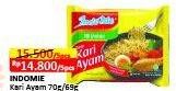 Promo Harga Indomie Mi Kuah Kari Ayam 72 gr - Alfamart