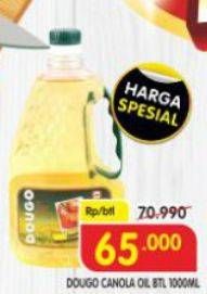 Promo Harga Dougo Canola Oil 1000 ml - Superindo