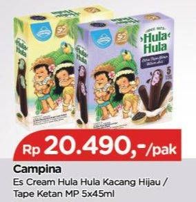 Promo Harga Campina Hula Hula Tape Ketan Hitam, Kacang Hijau 50 ml - TIP TOP