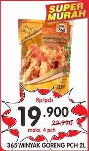 Promo Harga 365 Minyak Goreng 2 ltr - Superindo