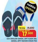 Promo Harga SUN SWALLOW Sandal Jepit 05D  - Superindo