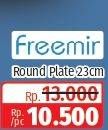 Promo Harga Freemir Round Plate 23 Cm  - Lotte Grosir