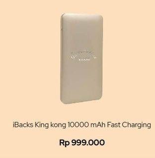 Promo Harga IBACKS King Kong 10000 mAh Fast Charging  - iBox
