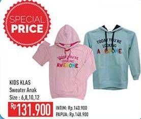 Promo Harga Kids Klas Baju Hangat Anak 6, 8, 10, 12  - Hypermart
