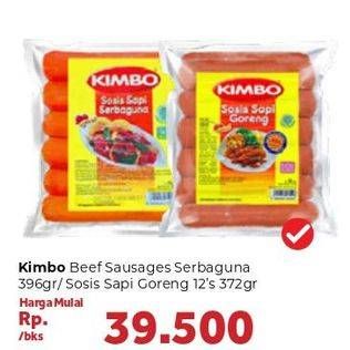 Promo Harga Kimbo Sosis Sapi  Serbaguna/Goreng  - Carrefour