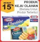 Promo Harga KRAFT Cheese Cheddar  - Giant