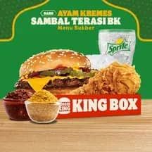 Promo Harga Burger King Bukber Kingbox  - Burger King