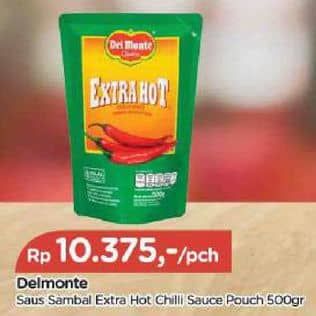 Promo Harga Del Monte Sauce Extra Hot Chilli 500 gr - TIP TOP