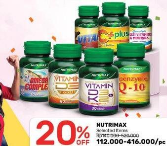 Promo Harga NUTRIMAX Multivitamin  - Guardian