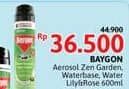 Promo Harga Baygon Insektisida Spray Zen Garden, Water Lily Rose 600 ml - Alfamidi