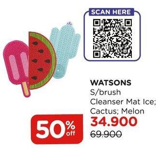 Promo Harga WATSONS Cleanser Mat  - Watsons