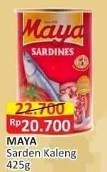 Promo Harga MAYA Sardines 425 gr - Alfamart