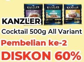 Promo Harga KANZLER Beef Cocktail All Variants 500 gr - Yogya