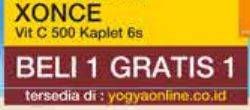 Promo Harga Xonce Vitamin C 6 pcs - Yogya