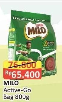 Promo Harga Milo ActivGo Reguler 800 gr - Alfamart