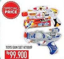 Promo Harga Toys Gun Set KT8889  - Hypermart