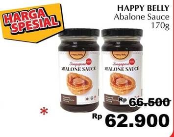 Promo Harga Happy Belly Abalone Sauce 170 gr - Giant