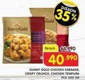 SUNNY GOLD Chicken Karaage, Crispy Crunch, Chicken Tempura pck 500gr