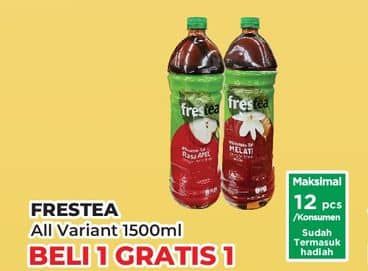 Promo Harga Frestea Minuman Teh All Variants 1500 ml - Yogya