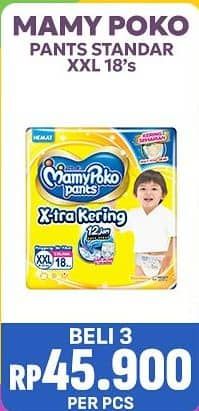 Promo Harga Mamy Poko Pants Xtra Kering XXL18 18 pcs - Indomaret