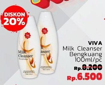 Promo Harga VIVA Milk Cleanser Bengkuang 100 ml - LotteMart