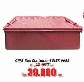 Promo Harga CPM Container Box 35 ltr - Hari Hari