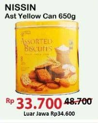 Promo Harga NISSIN Assorted Biscuits 650 gr - Alfamart