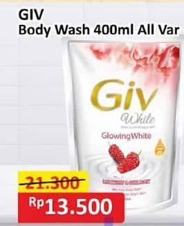 Promo Harga GIV Body Wash All Variants 400 ml - Alfamart