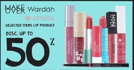 Promo Harga Wardah/Make Over/Emina Lip Product  - Guardian