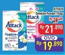Promo Harga Attack Detergent Powder 800 gr - Hypermart