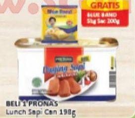 Promo Harga Pronas Daging Sapi Luncheon 198 gr - Alfamart