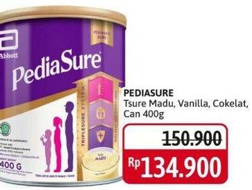 Promo Harga Pediasure Triplesure Madu, Vanila, Cokelat 400 gr - Alfamidi