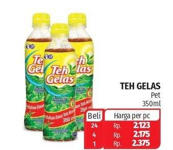 Promo Harga TEH GELAS Minuman Teh Alami 350 ml - Lotte Grosir
