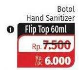 Promo Harga Botol Hand Sanitizer 60 ml - Lotte Grosir