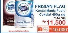 Promo Harga FRISIAN FLAG Susu Kental Manis Cokelat, Putih 490 gr - Indomaret