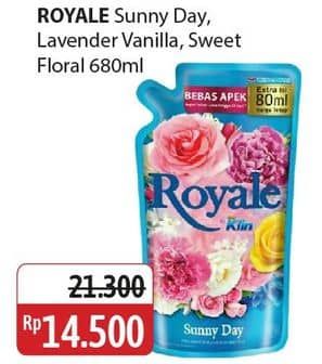 Promo Harga So Klin Royale Parfum Collection Sunny Day, Lavender Vanilla, Sweet Floral 720 ml - Alfamidi