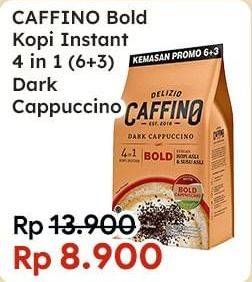 Promo Harga Caffino Dark Cappuccino 4 in 1  per 9 pcs 25 gr - Indomaret