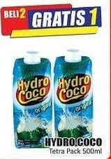 Promo Harga HYDRO COCO Minuman Kelapa Original 500 ml - Hari Hari